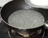 A picture of step 3 of Bombay Karachi Halwa.