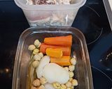 A picture of step 6 of Puchero.