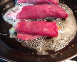 Foto del paso 9 de la receta: Rollitos de carne con verduras acompañado de un puré de elote