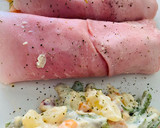 Foto del paso 5 de la receta: Ensaladilla enrollada