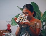 Hình bước làm 4 của món Cơm cuộn siêu đơn giản🥑🥕🥬