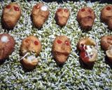 A picture of step 9 of Skulls cheese burst.