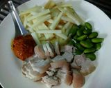 รูปขั้นตอนการทำที่ 1 ของ สามชั้นผัดพริกแกงส้มใต้