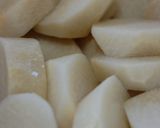 A picture of step 2 of Warm Kenchin-jiru (Japanese Vegetable Soup) with Photos.
