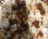 Foto langkah ke 5 dari resep Nasi Goreng Lobster Saos XO.