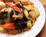A picture of step 10 of ☆Crispy Noodles with Thick Sauce☆.