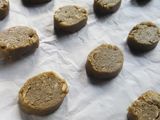 Matcha almond cookies