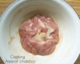 รูปขั้นตอนการทำที่ 2 ของ ไส้อ่อนหมูย่าง #ทำขายรวย