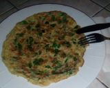 Foto del paso 3 de la receta: Tortilla de jamón fácil