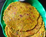 A picture of step 5 of Bajra cauliflower roti.