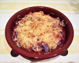 Foto del paso 7 de la receta: Coliflor morado con bechamel gratinado al horno