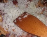 Pas rețetă Tagliatelle cu șuncă și ciuperci 2 fotografie