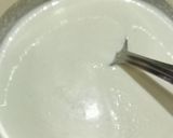 A picture of step 1 of Nolen Gurer Chitai Dudh Pithe.
