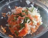 Foto del paso 2 de la receta: Ensalada americana con salmón ahumado y ricotta