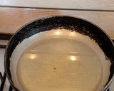 A picture of step 3 of Brinjal Fry.