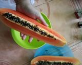 Foto langkah ke 2 dari resep Es Buah Oranye.