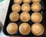 A picture of step 3 of Devils Food Cupcakes.