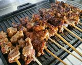 印尼醬油羊肉沙嗲 (Sate kambing bumbu kecap)的食譜步驟4照片