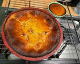 Une image de l'étape 10 de Gâteau au skyr abricots et groseilles (sucre glace et levure).
