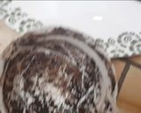 A picture of step 10 of Chocolatechip mountain lava cake.