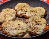 Sajtos - tejfölös szelet recept fázis 3 fotója