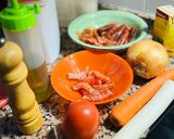 Foto del paso 1 de la receta Crema de gambón rojo para Navidad 🦐🎄 🎄