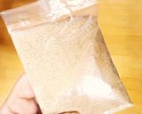 A picture of step 1 of Khaskhas Ka Halwa.