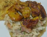 Foto del paso 7 de la receta: Arepa rellena de pescado y plátano maduro🥯🫓🥙