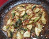 Foto langkah ke 6 dari resep Pecok timun kacang panjang.