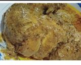 A picture of step 3 of Murgh musalman muglai.