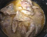 A picture of step 2 of Dahi chicken.