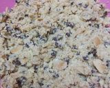 Gambar langkah 1 resipi Biskut oat badam rangup.