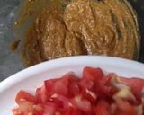 A picture of step 3 of Paneer tikka sandwich.