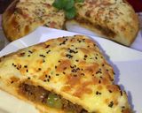 صورة لخطوة 4 من وصفة الفطيرة التركية باللحمة المفرومة 🥪