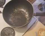 A picture of step 2 of Hot Desi Garlic Fried Rice.