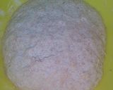 A picture of step 2 of Baladi Bread (with Bran).