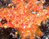 A picture of step 1 of My simple faten dankali with boil egg.