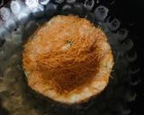 A picture of step 7 of Special bird nest With potato,vermicelli and cottage cheese egg.