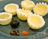 A picture of step 2 of Chick Deviled Eggs for Easter!.