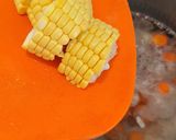 Foto langkah ke 1 dari resep Sayur Bayam Bening Jagung Manis & Wortel.
