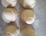 A picture of step 14 of Fluffy coconut ginger chapati.
