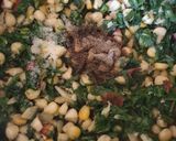A picture of step 7 of Spinach corn bites.
