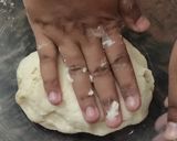 A picture of step 2 of Chandrakala 📌.