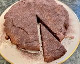 A picture of step 17 of 145 • Soft Chocolate, Almond, and Coffee Cake ❤️❤️❤️❤️.