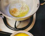 A picture of step 1 of Amti dal (Maharashtrian Amti dal).