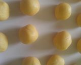 Foto langkah ke 3 dari resep Tumbprint strawbery selimut keju (no oven + no mixer).