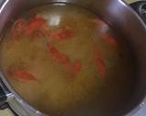 Salmon & Kang Kong in Tamarind Broth : Filipino Sinigang : Savoury Sour Soup vs Tom Yum recipe step 4 photo