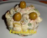 Foto del paso 5 de la receta Timbal de ensaladilla fácil