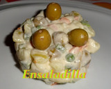 Foto del paso 5 de la receta: Timbal de ensaladilla fácil
