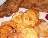 Fűszeres krumpli tejszínben sütve recept fázis 2 fotója
